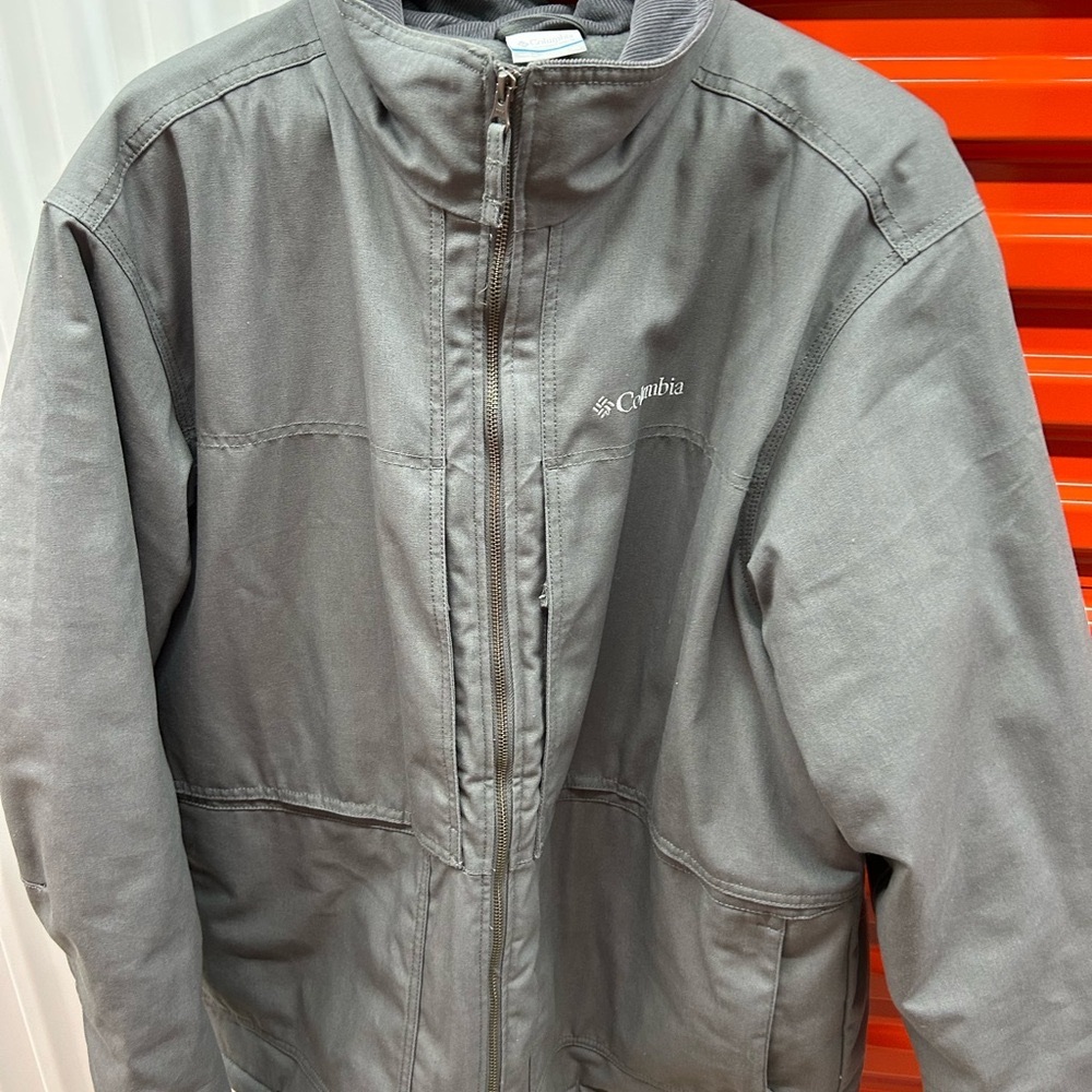 Columbia Loma Vista II Men's Gray Performance Jacket, Like New